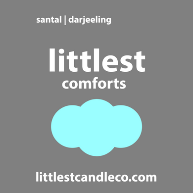 COMFORTS | santal + darjeeling candle