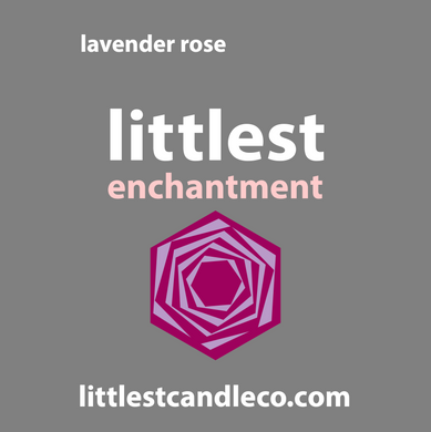 ENCHANTMENT | lavender rose candle