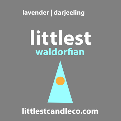WALDORFIAN | lavender | darjeeling candle